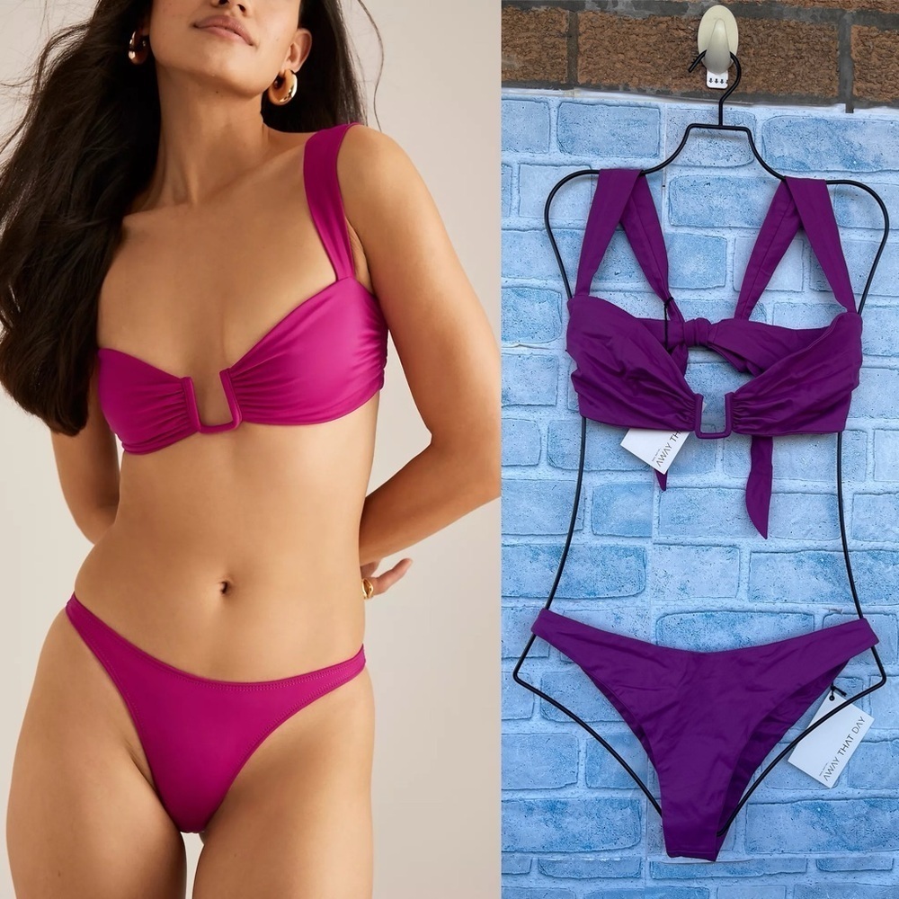 AWAY THAT DAY - BIKINI SET PURPLE SIZE L/XL